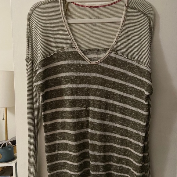 Free People Striped Sweater - Picture 5 of 6